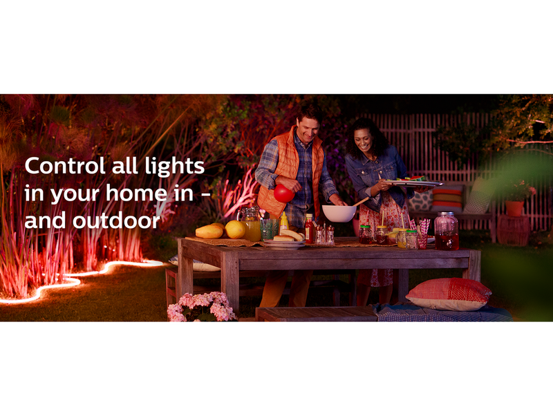 Philips Hue Iris Tischleuchte - BT - Weiss