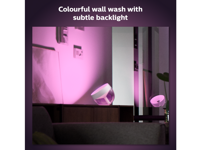 Philips Hue Iris Tischleuchte - BT - Weiss