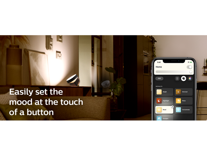 Philips Hue Iris Tragbare Tischleuchte - BT - Schwarz