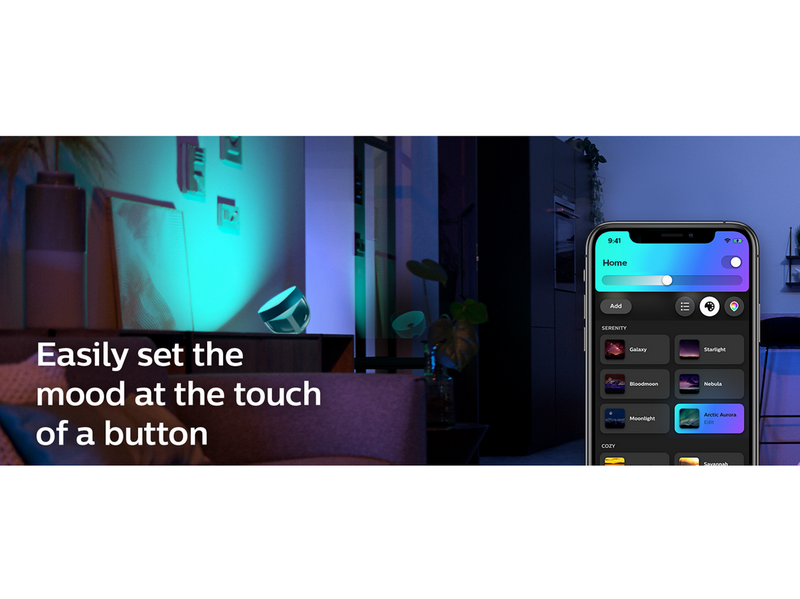 Philips Hue Iris Tragbare Tischleuchte - BT - Schwarz