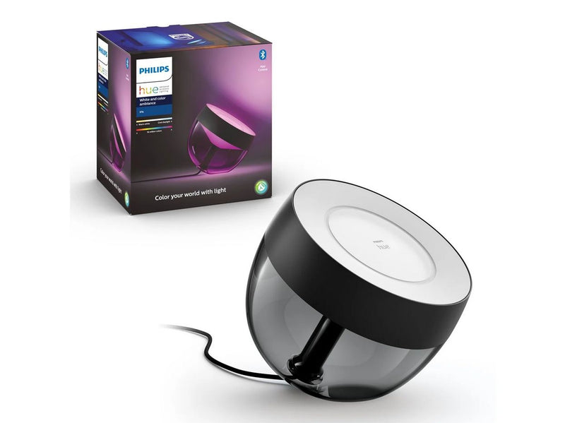 Philips Hue Iris Tragbare Tischleuchte - BT - Schwarz