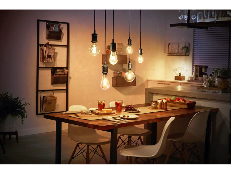 Philips Hue White Filament G125 E27 Globe Bulb - BT