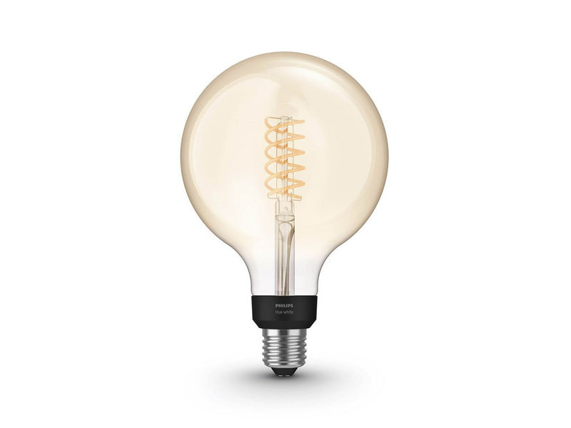Philips Hue White Filament G125 E27 Globe Bulb - BT