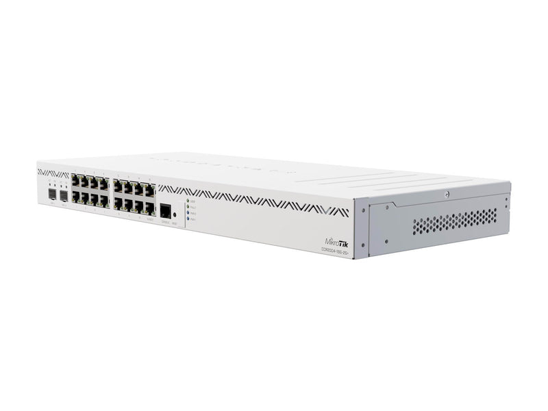 MikroTik CCR2004-16G-2S+ Cloud Core Router 16x Gigabit Ethernet ports 2x10G SFP+ cages - Router