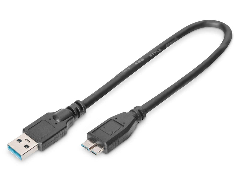 DIGITUS USB-A to USB Micro-B - 0.25m