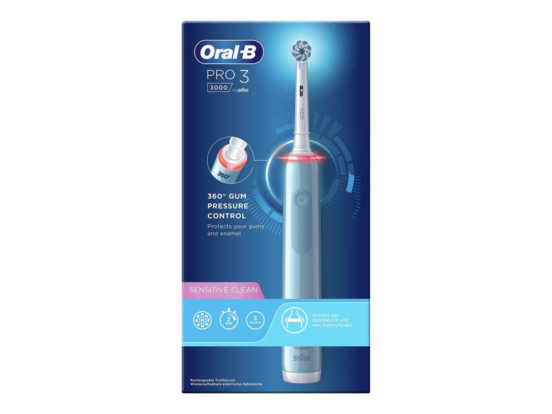 Oral-B Elektrische Zahnbürste Pro 3 3000 Sensitive Clean