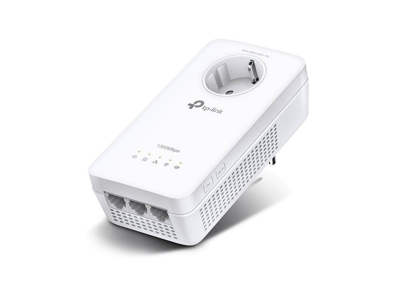 TP-Link TL-WPA8631P AV1300 Gigabit Passthrough Powerline AC Wi-Fi Extender (1-Pack) Homeplugs