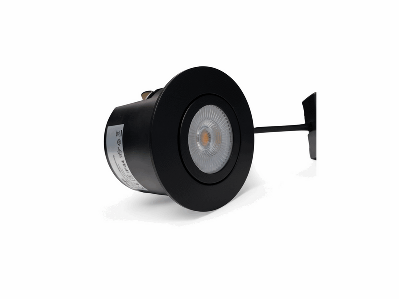 HiluX D10 outdoor recessed spot GU10 Matt black