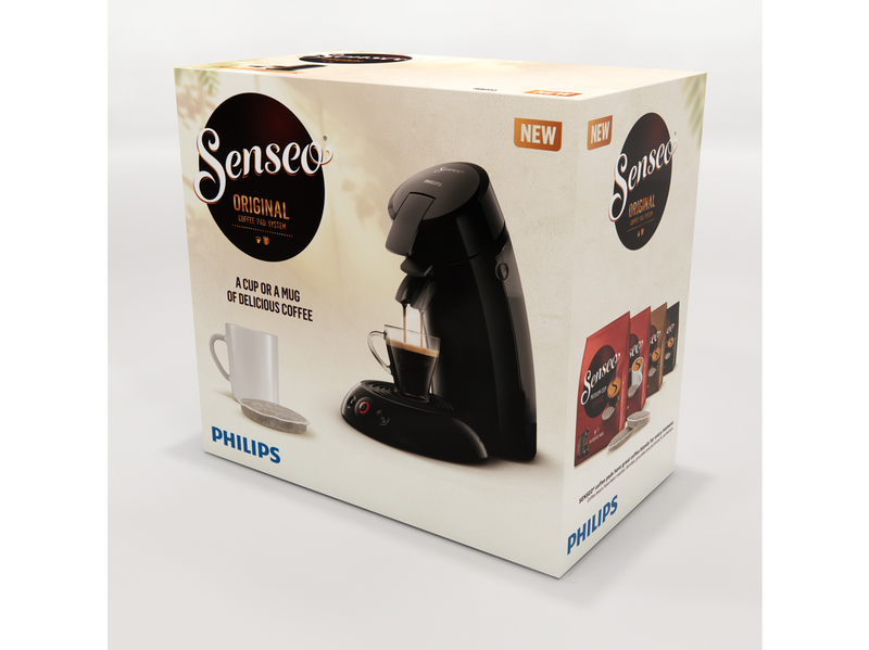 Philips Senseo Original Schwarz HD6553