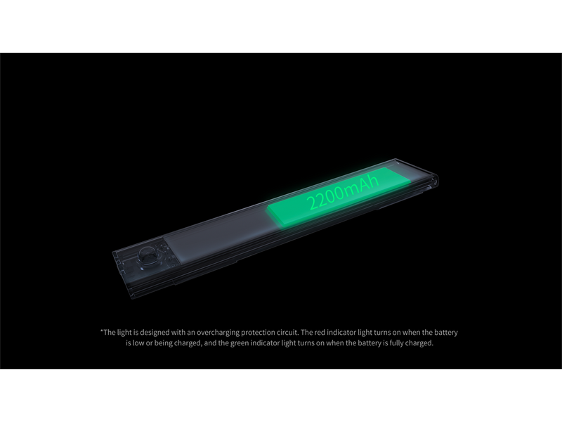 Yeelight Motion Sensor Closet Light Black 60cm