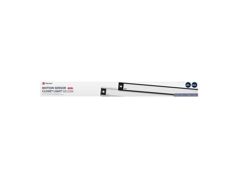 Yeelight Motion Sensor Closet Light Black 60cm