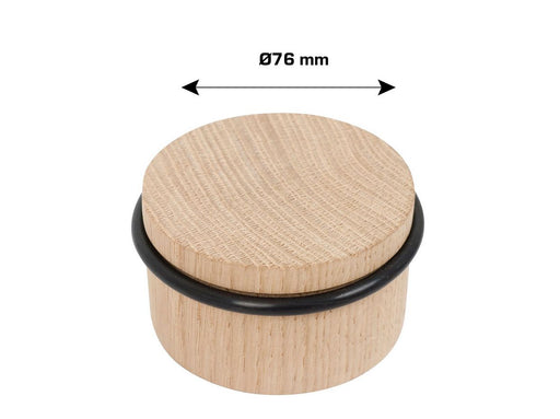 Home>it Door stopper Ø76 mm - oak