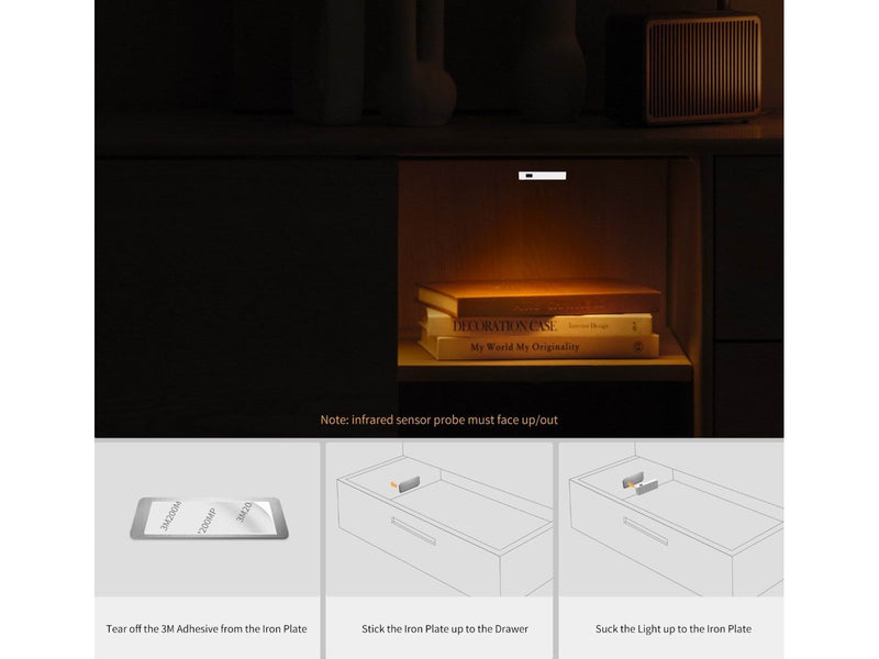 Yeelight LED Sensor Drawer Light - 4 pack