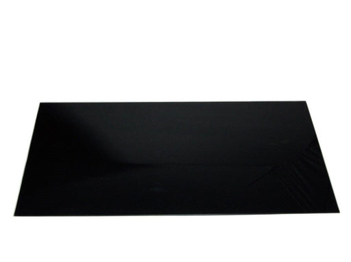 Home>it Splash plate black tempered glass 800 x 400mm