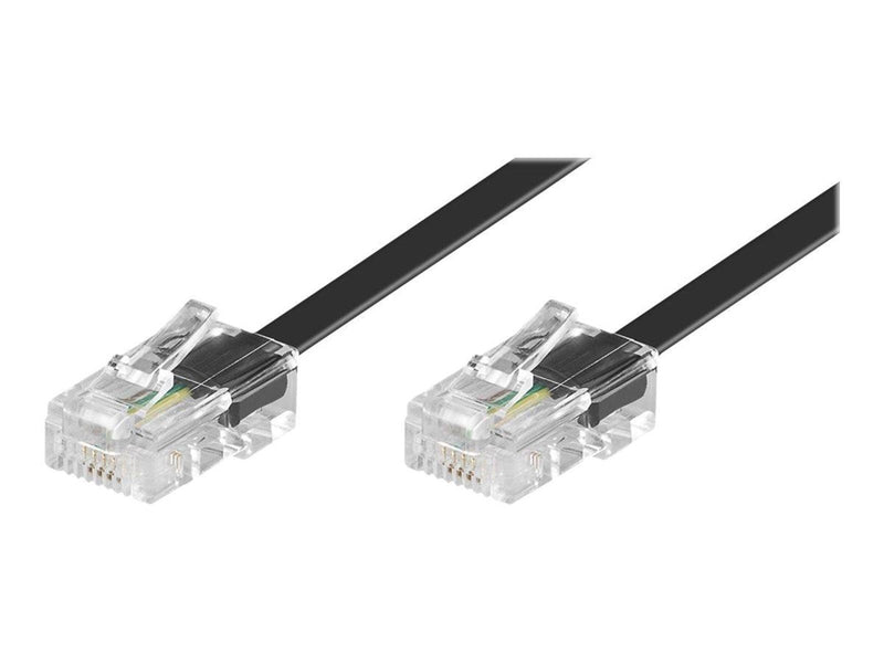 Pro ISDN modular cable - Schwarz - 3 meter