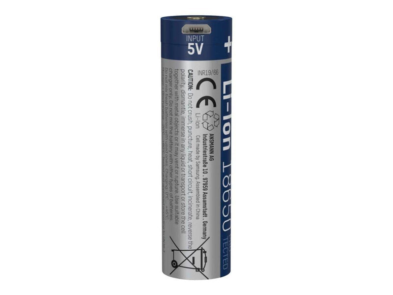 ANSMANN 1 Ansmann Li-Ion 18650 3400mAh 3.6V Micro-USB