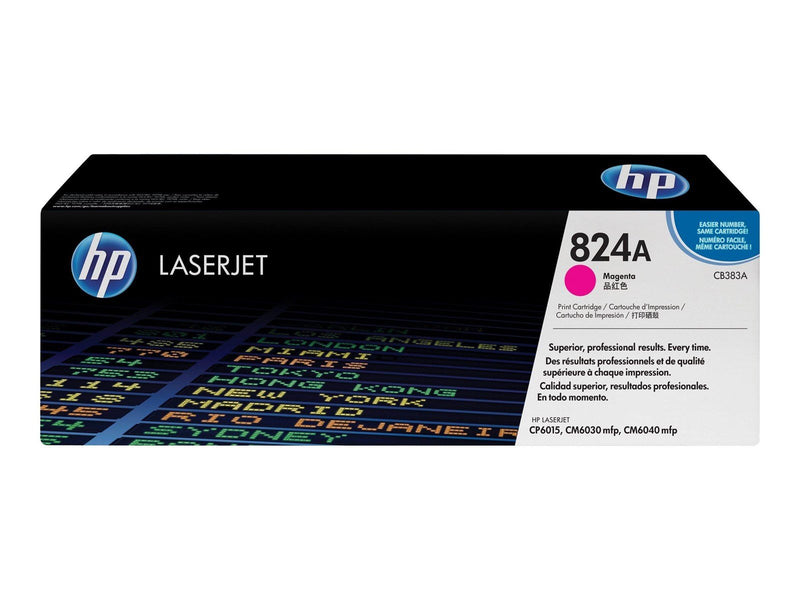 HP 824A / CB383A Magenta Toner - Tonerpatrone Magenta