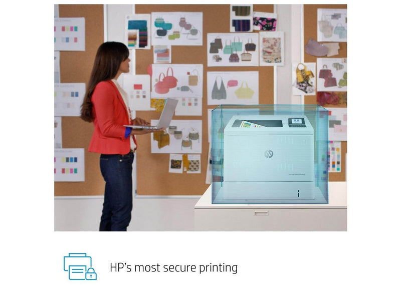 HP LaserJet Enterprise M554dn Color Laser Printer - Farbe - Laser