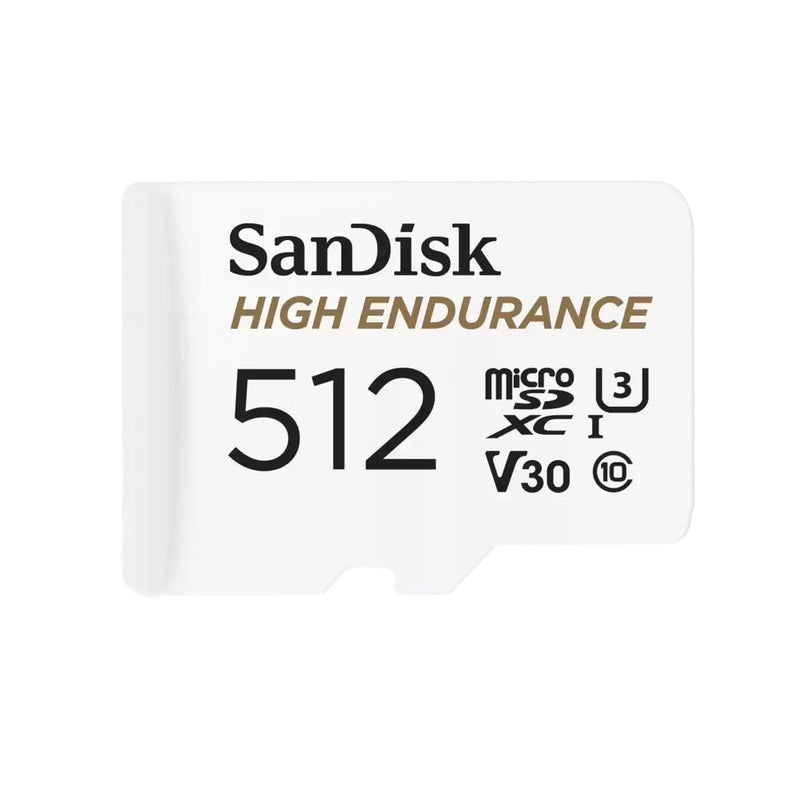SanDisk High Endurance microSDXC Speicherkarte 512GB + SD Adapter