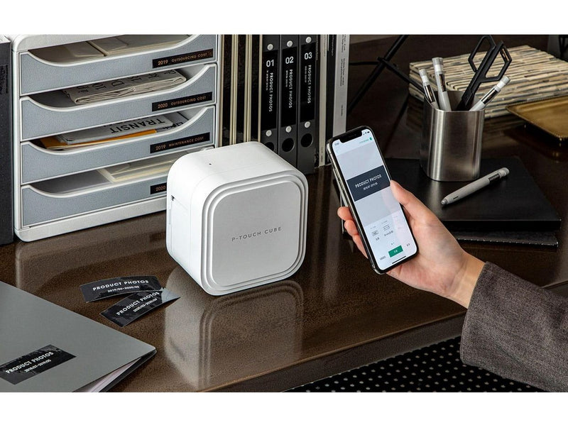 Brother P-Touch Cube Pro PT-P910BT - Mono Thermal - 360 dpi - 20 mm/sec