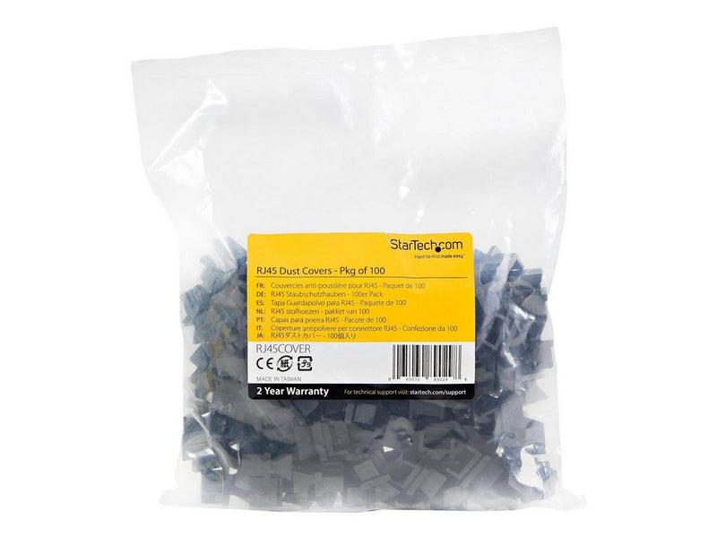 StarTech.com 100 RJ45 Dust Covers/Ethernet Port Plug