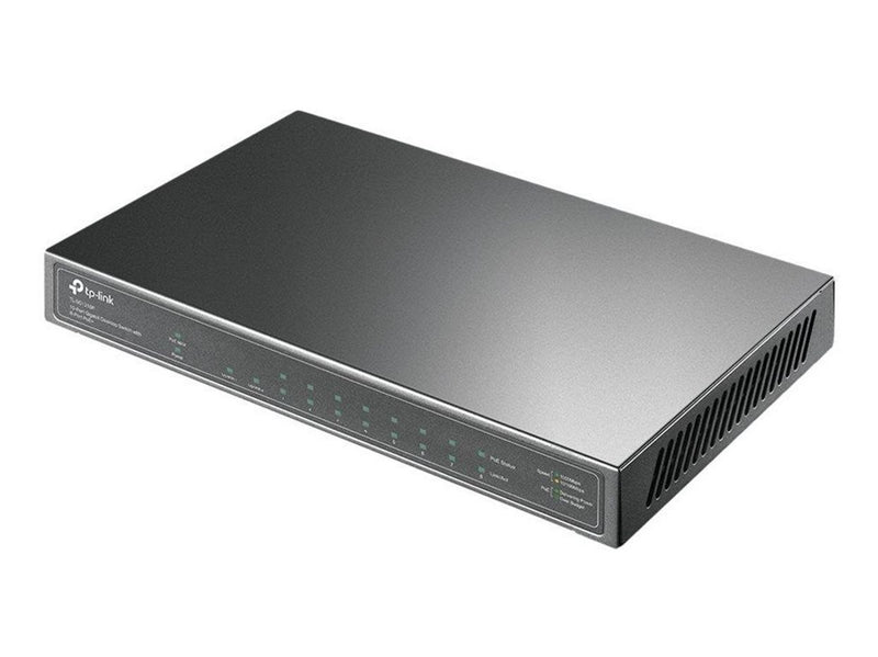 TP-Link TL-SG1210P 10-Port Gigabit Desktop Switch with 8-Port PoE+