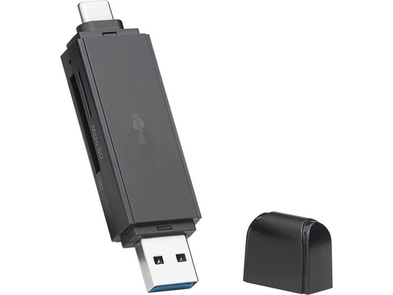 Goobay USB 3.0 - USB-C™ 2in1 card reader