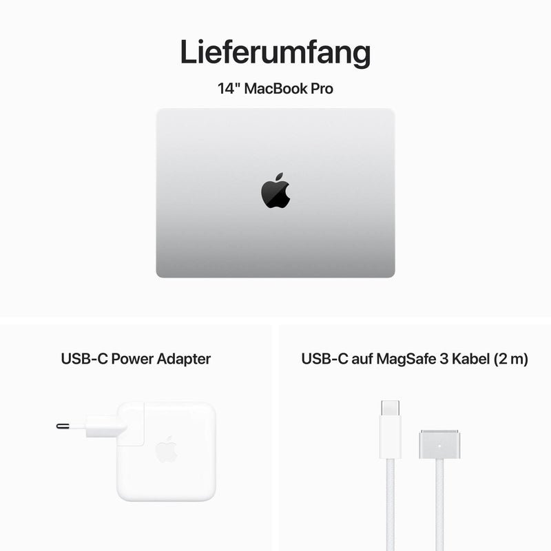 Apple MacBook Pro 35,97cm (14,2') silber CTO