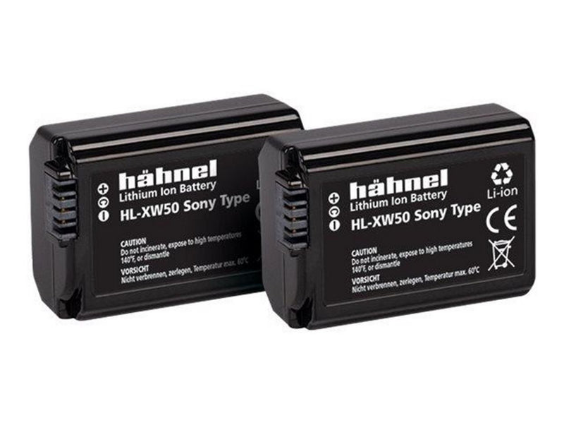 Hähnel Battery Sony HL-XW50 / NP-FW50 Twin Pack