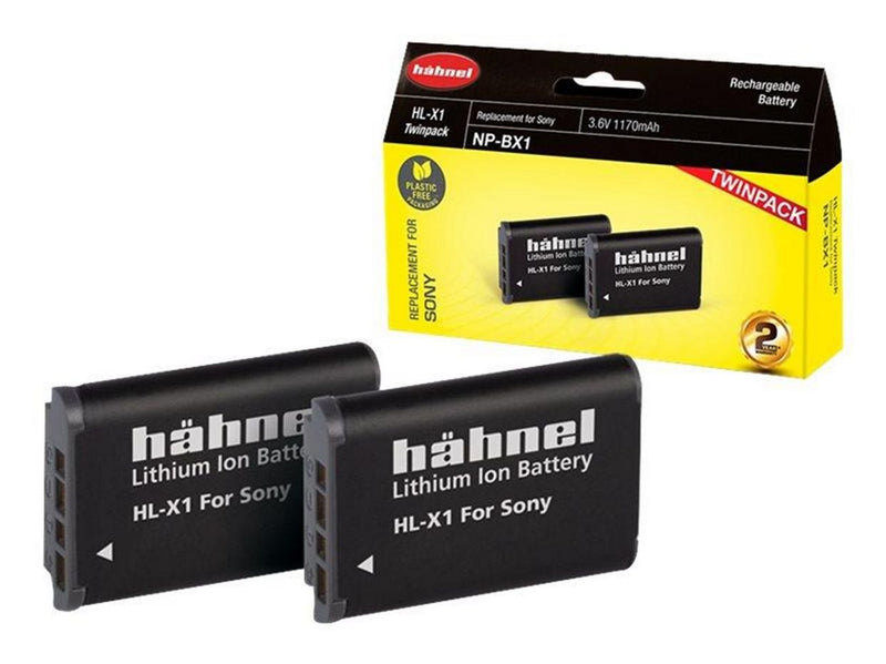 Hähnel Battery Sony HL-X1 / NP-BX1 Twin Pack