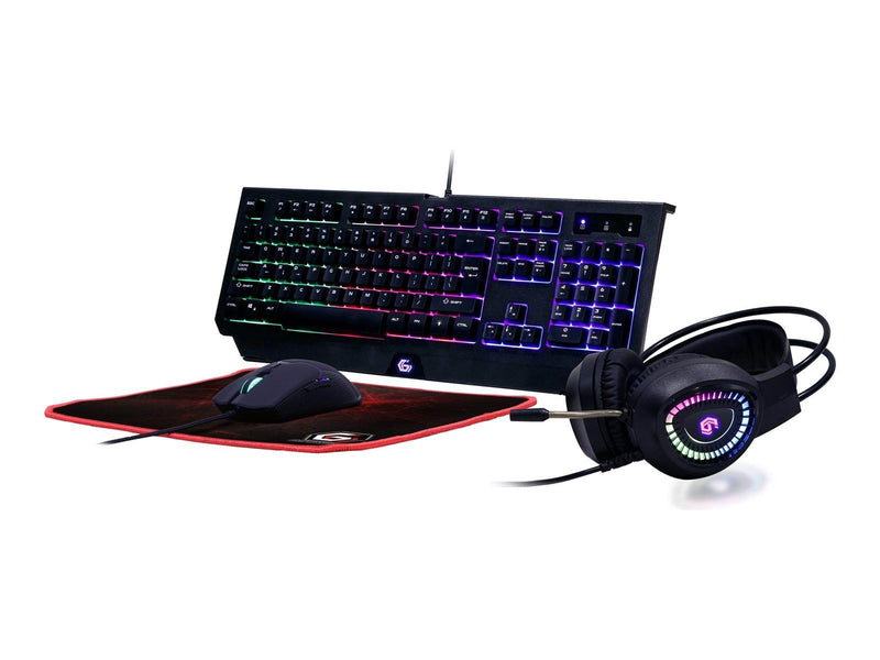 Gembird GMB Gaming Phantom - Gaming Tastaturen - Englisch - US - Schwarz