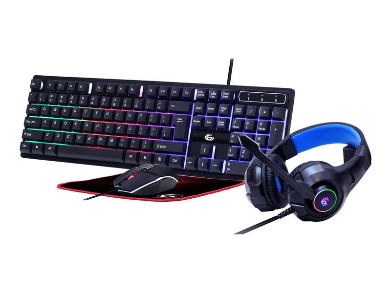 Gembird GMB Gaming Ghost - Gaming Tastaturen - Englisch - US - Schwarz