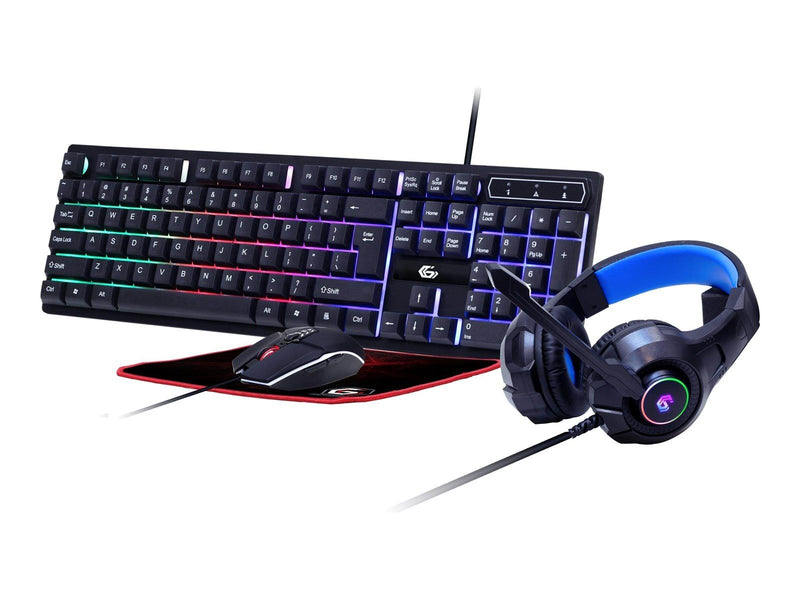 Gembird GMB Gaming Ghost - Gaming Tastaturen - Englisch - US - Schwarz