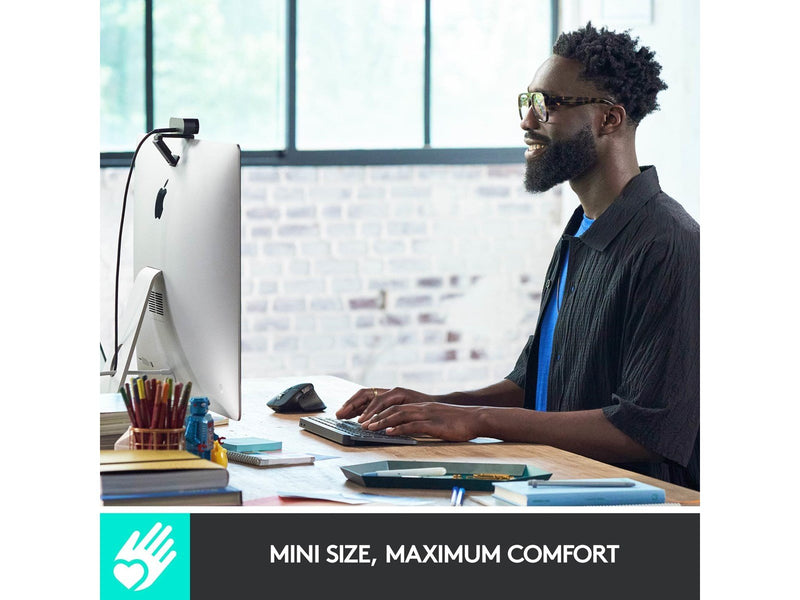 Logitech MX Keys Mini Minimalist Wireless Illuminated Keyboard - Graphite - US - Tastaturen - Englisch - US - Schwarz