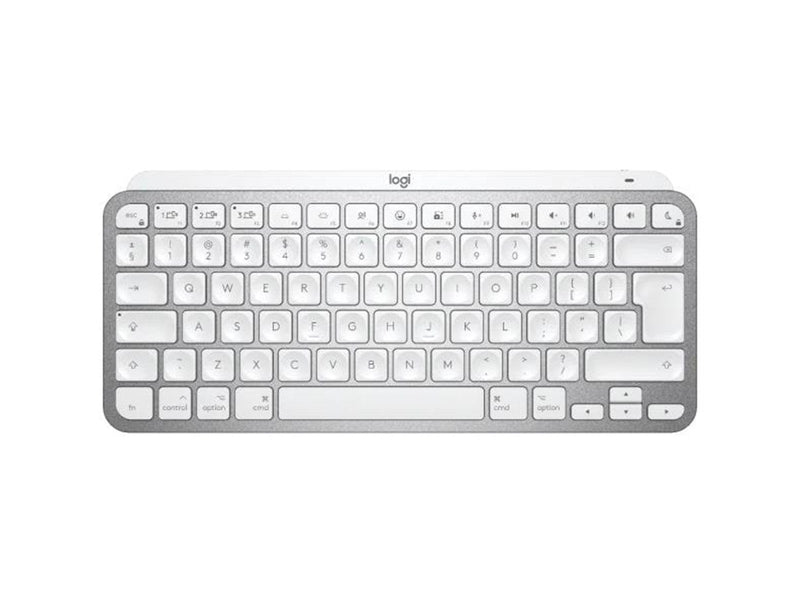 Logitech MX Keys Mini For Mac Wireless Keyboard - Pale Grey - US - Tastaturen - Englisch - US - Grau