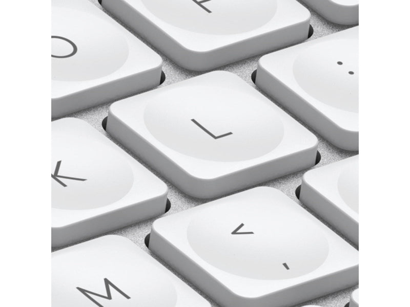 Logitech MX Keys Mini For Mac Wireless Keyboard - Pale Grey - US - Tastaturen - Englisch - US - Grau