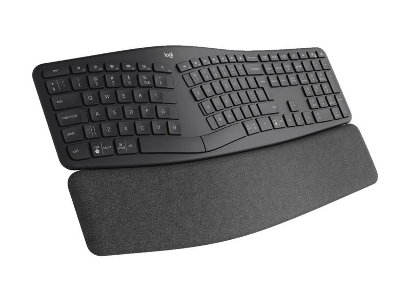 Logitech ERGO K860 for Business - Tastaturen - Universal - Schwarz