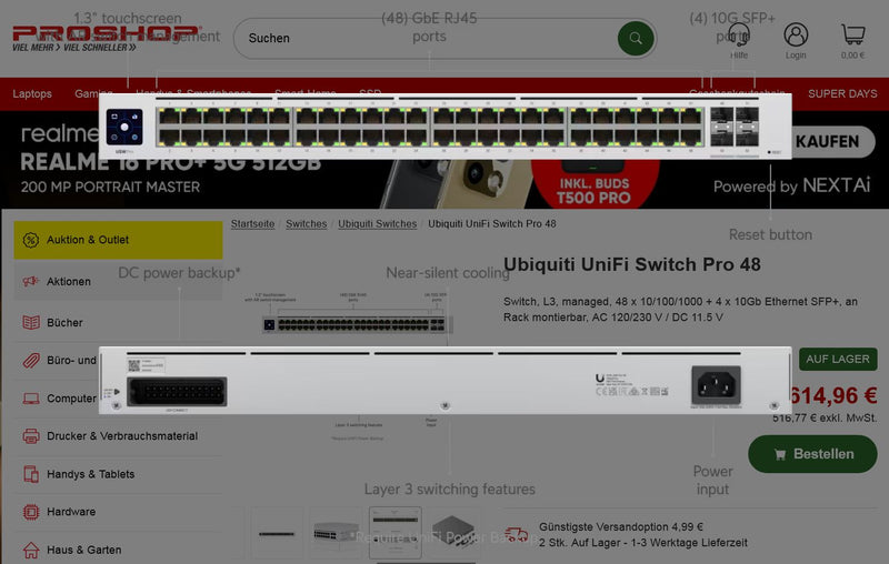 Ubiquiti UniFi Switch Pro 48