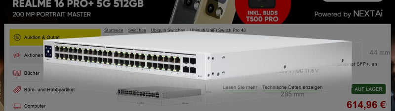 Ubiquiti UniFi Switch Pro 48