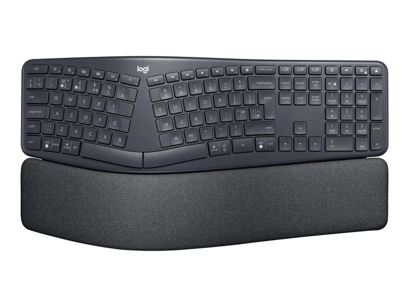 Logitech ERGO K860 for Business - Tastaturen - Universal - Schwarz