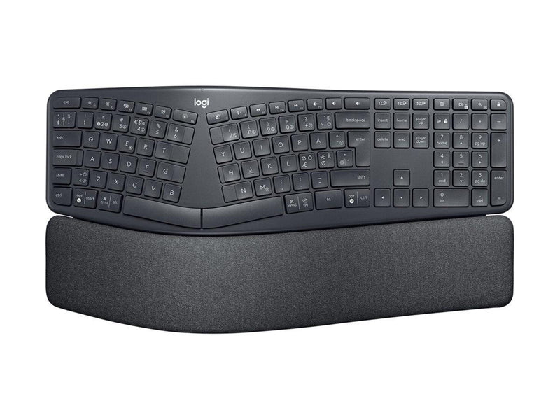 Logitech ERGO K860 for Business - Tastaturen - Universal - Schwarz