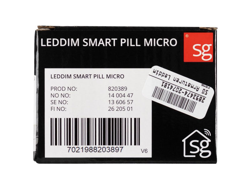 SG Armaturen Leddim smart pill micro