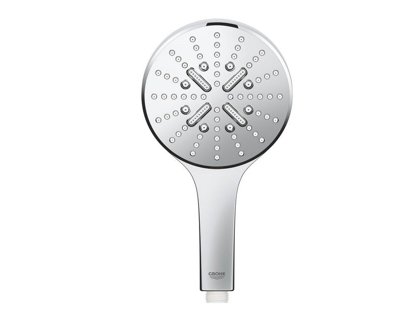 Grohe Rainshower SmartActive 130, Handbrause 3 Strahlarten, chrom