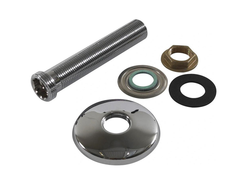 Megatherm Connector 120 mm ll 3/4" x 1/2" with rosette Ø70