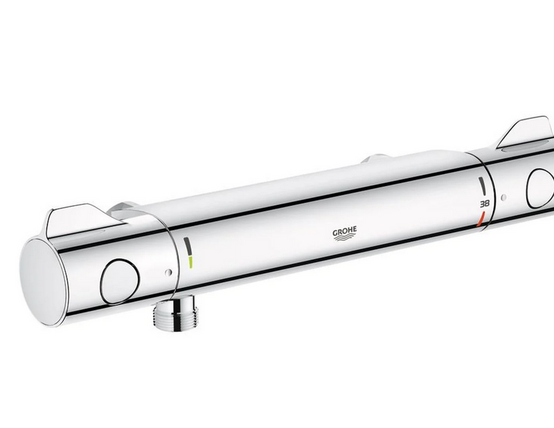 Grohe Grohtherm 800, Thermostat-Brausebatterie, DN 15, chrom