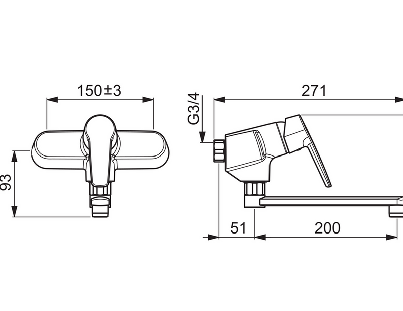 Oras saga 3937 kitchen faucet with swivel spout 200 mm