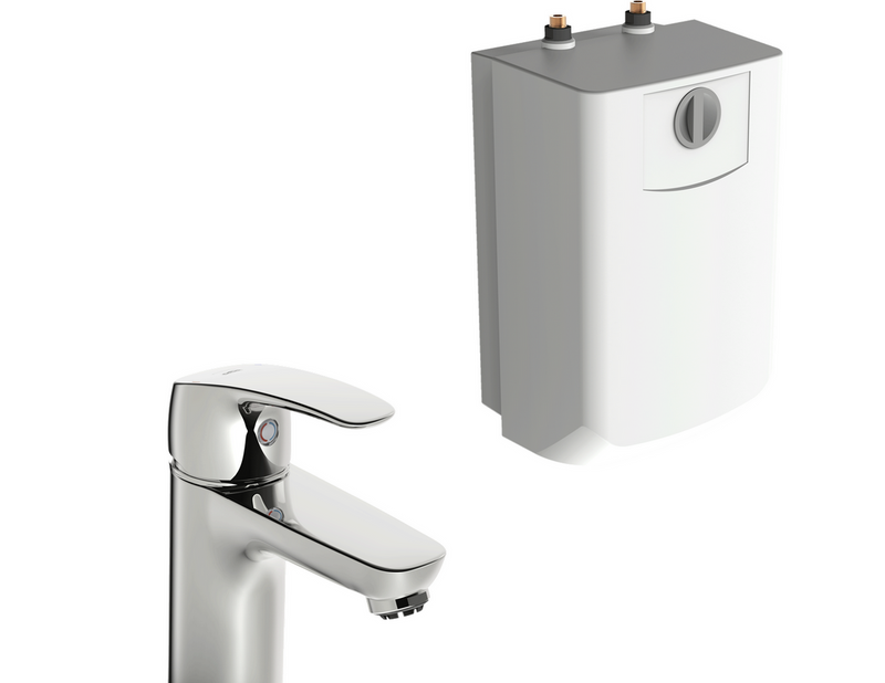 Oras safira washbasin faucet with water heater