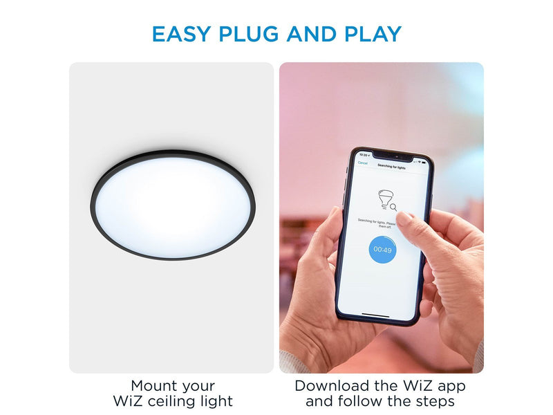 WiZ SuperSlim ceiling lamp