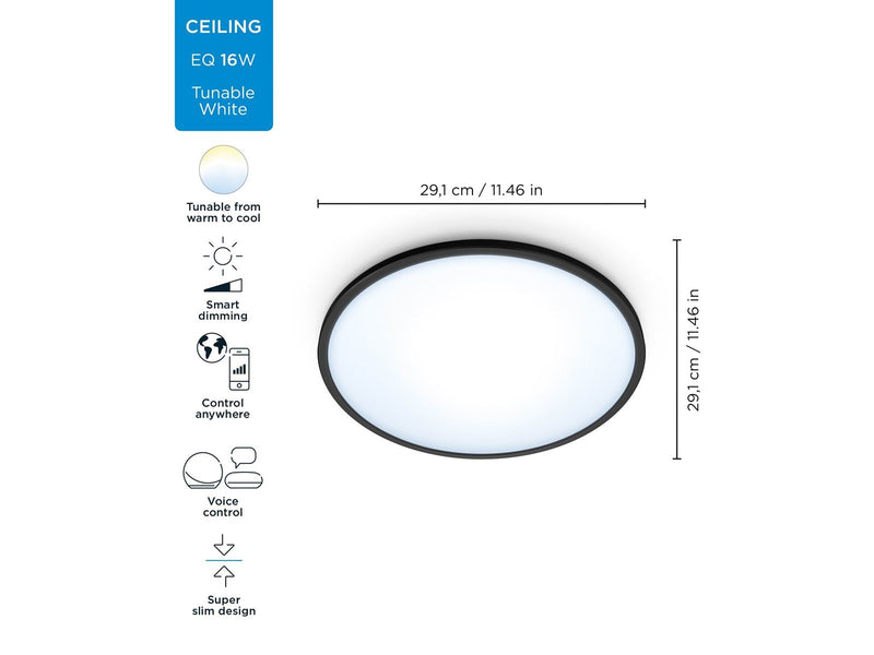 WiZ SuperSlim ceiling lamp
