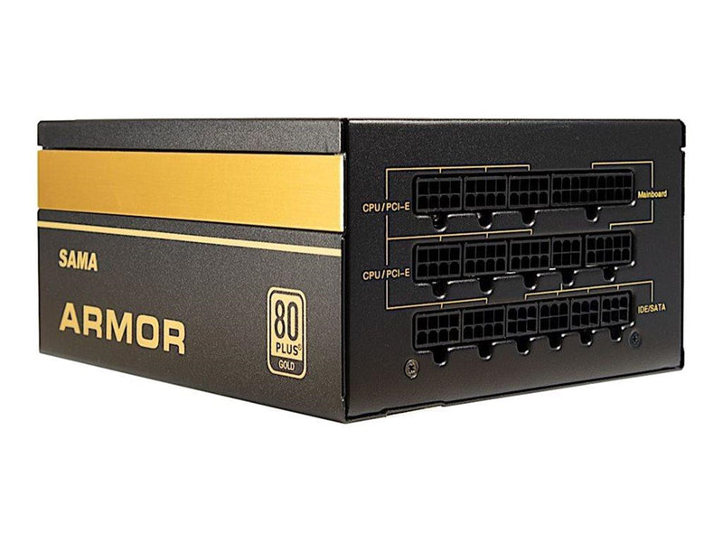 Inter-Tech SAMA FTX-850-B Armor Netzteile - 850 Watt - 120 mm - ATX 2.4 - 80 Plus Gold zertifiziert
